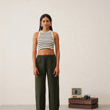 Jungli Olive Trouser