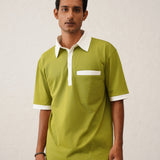 Collar Walli Green T-Shirt