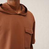 Toppi Walli Jebh Brown Hoodie