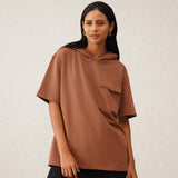 Toppi Walli Jebh Brown Hoodie